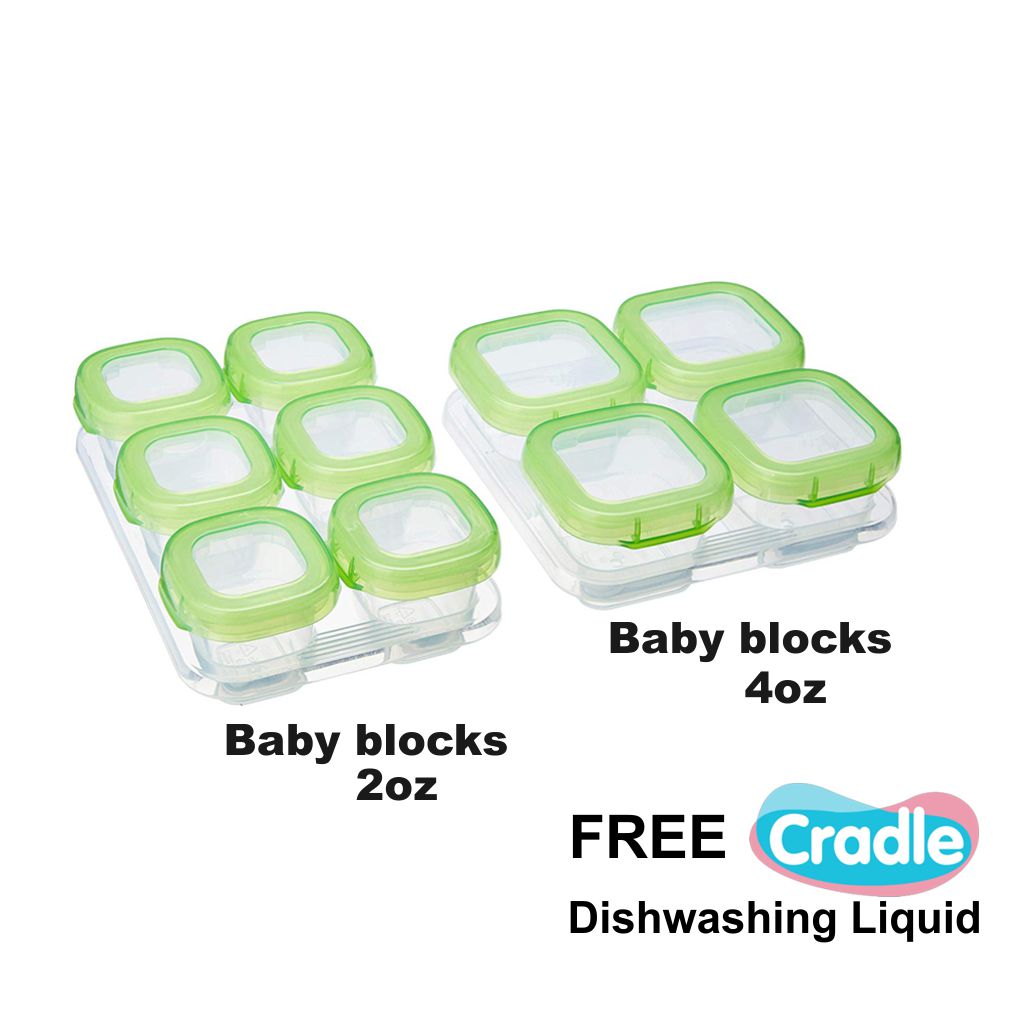 OXO Baby Blocks Freezer Storage – Crib & Kids