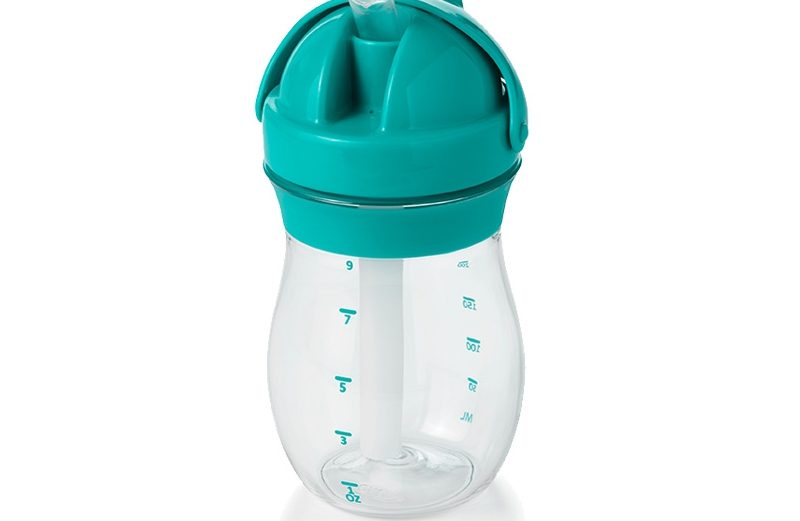 2pc Infant Infant Sippy Bottle Baby Straw Cup Water Drinking Training Tool